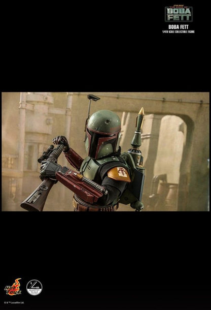 Star Wars: Book of Boba Fett - Boba Fett Deluxe 1:4 Scale Collectable Action Figure