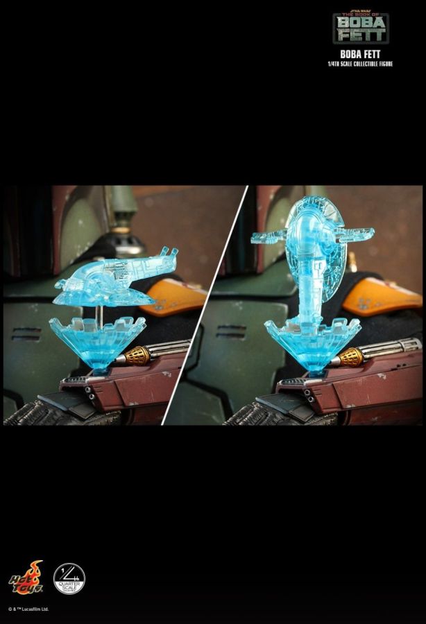 Star Wars: Book of Boba Fett - Boba Fett Deluxe 1:4 Scale Collectable Action Figure