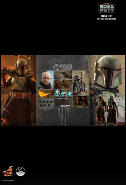 Star Wars: Book of Boba Fett - Boba Fett Deluxe 1:4 Scale Collectable Action Figure