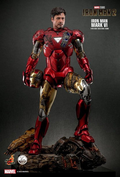Iron Man 2 - Mark VI Armour 1:4 Scale Collectable Action Figure