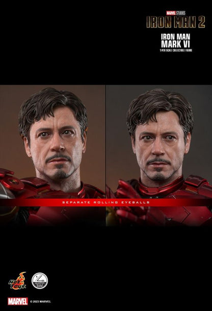 Iron Man 2 - Mark VI Armour 1:4 Scale Collectable Action Figure