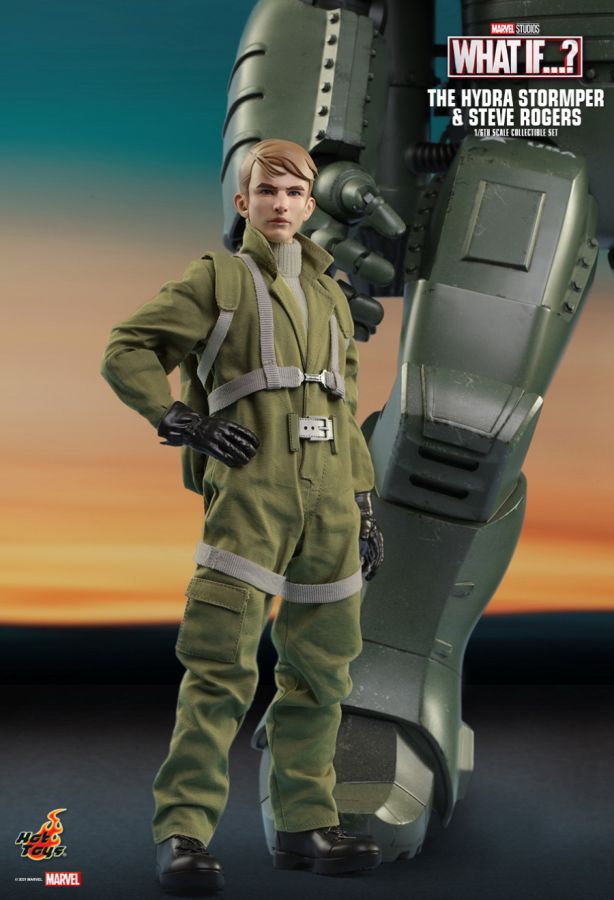 What If - Steve Rogers & Hydra Stomper 1:6 Scale Collectable Action Figure