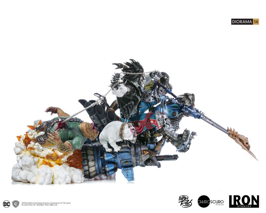 DC Comics - Lobo 1:6 Scale Diorama