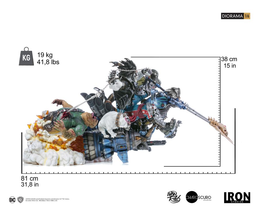 DC Comics - Lobo 1:6 Scale Diorama