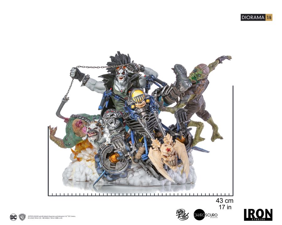 DC Comics - Lobo 1:6 Scale Diorama
