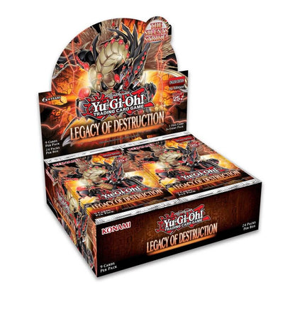 YU-GI-OH! TCG Legacy of Destruction - 9 x Card Booster