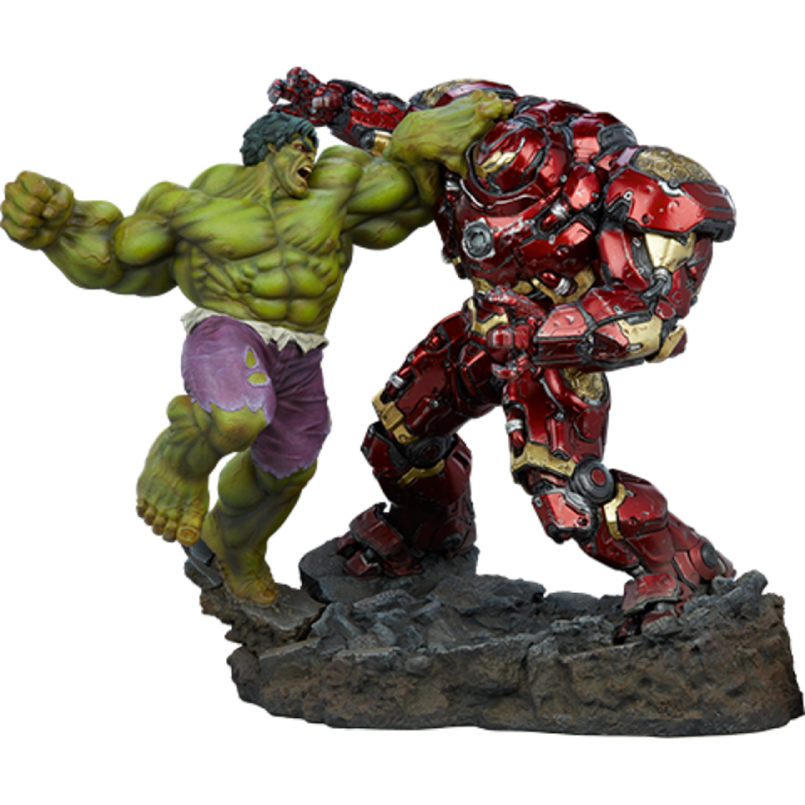 Marvel Comics - Hulk vs Hulkbuster Maquette