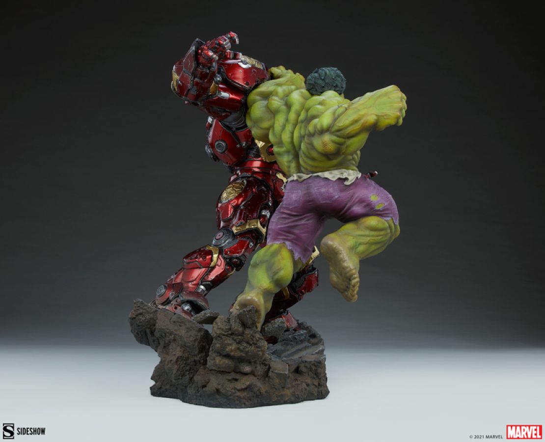 Marvel Comics - Hulk vs Hulkbuster Maquette