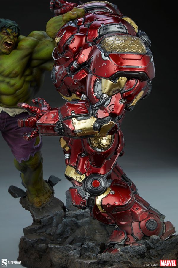Marvel Comics - Hulk vs Hulkbuster Maquette