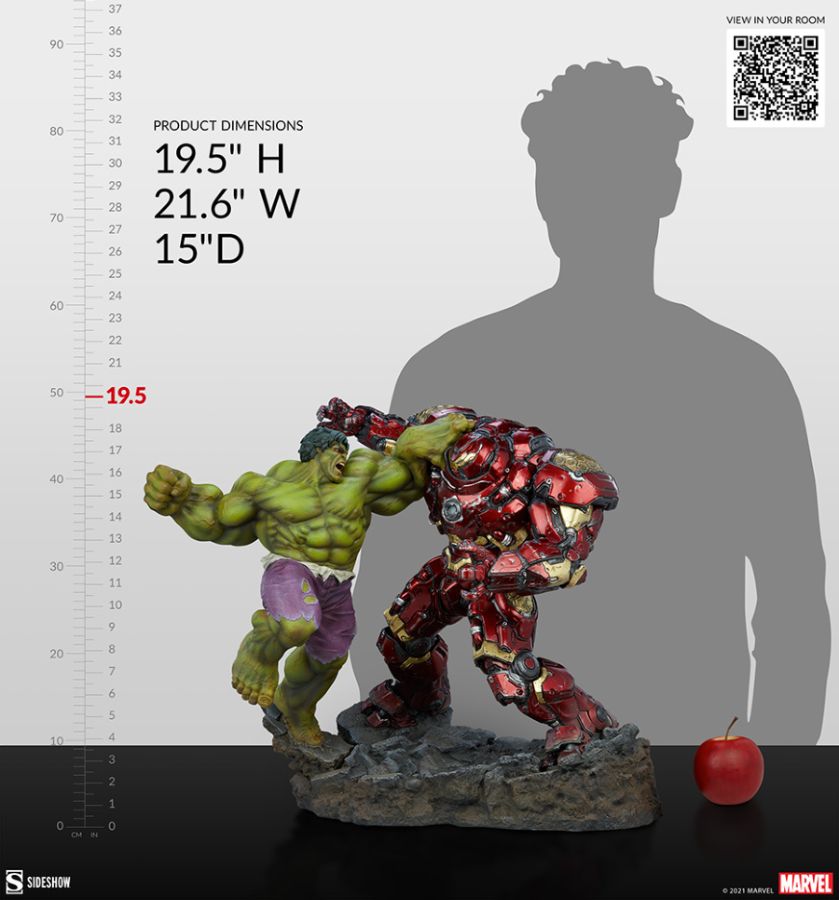Marvel Comics - Hulk vs Hulkbuster Maquette