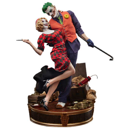 DC Comics - The Joker & Harley Quinn (Lawless Love) Diorama