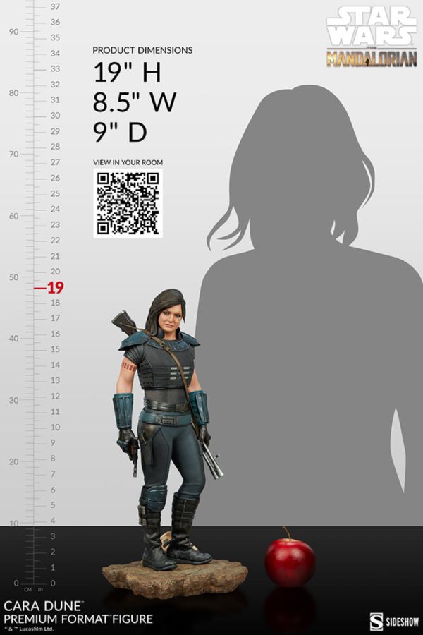 Star Wars: The Mandalorian - Cara Dune Premium Format Statue