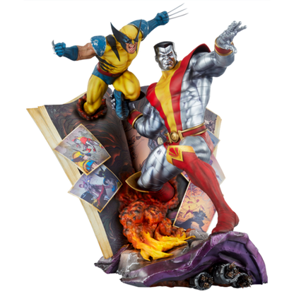 X-Men - Colossus & Wolverine Statue