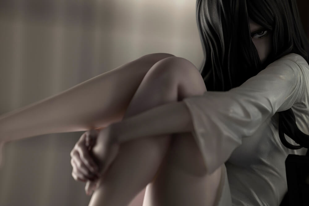 THE RING Sadako Bishoujo Statue