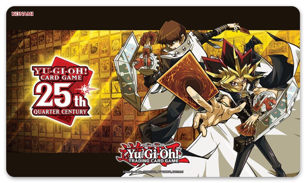 YU-GI-OH! ACCESSORIES Yugi & Kaiba Quarter Century Game Mat