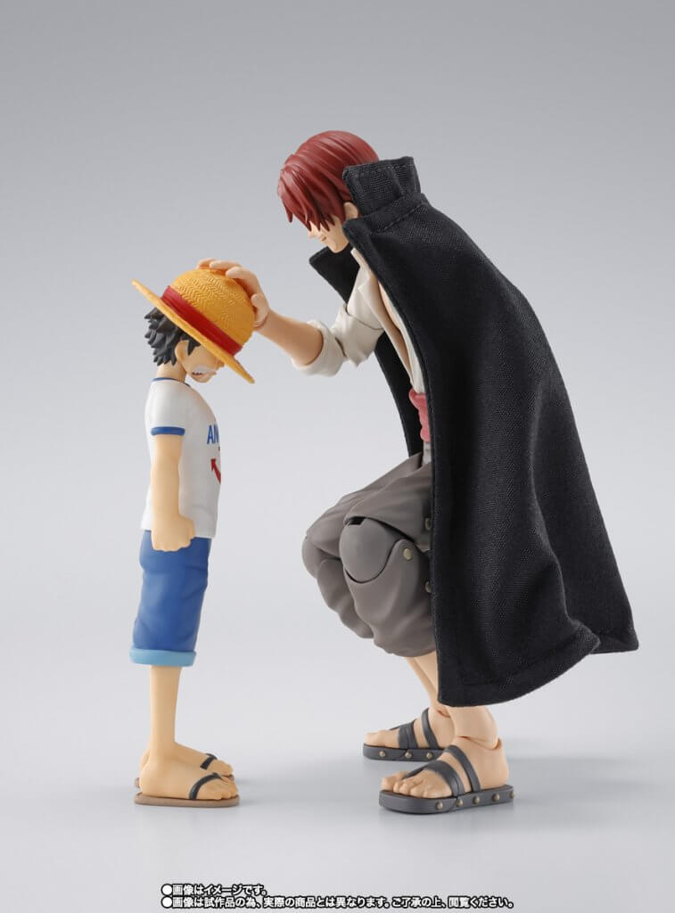 S.H.FIGUARTS One Piece Shanks & Monkey.D.Luffy -Kid Era-