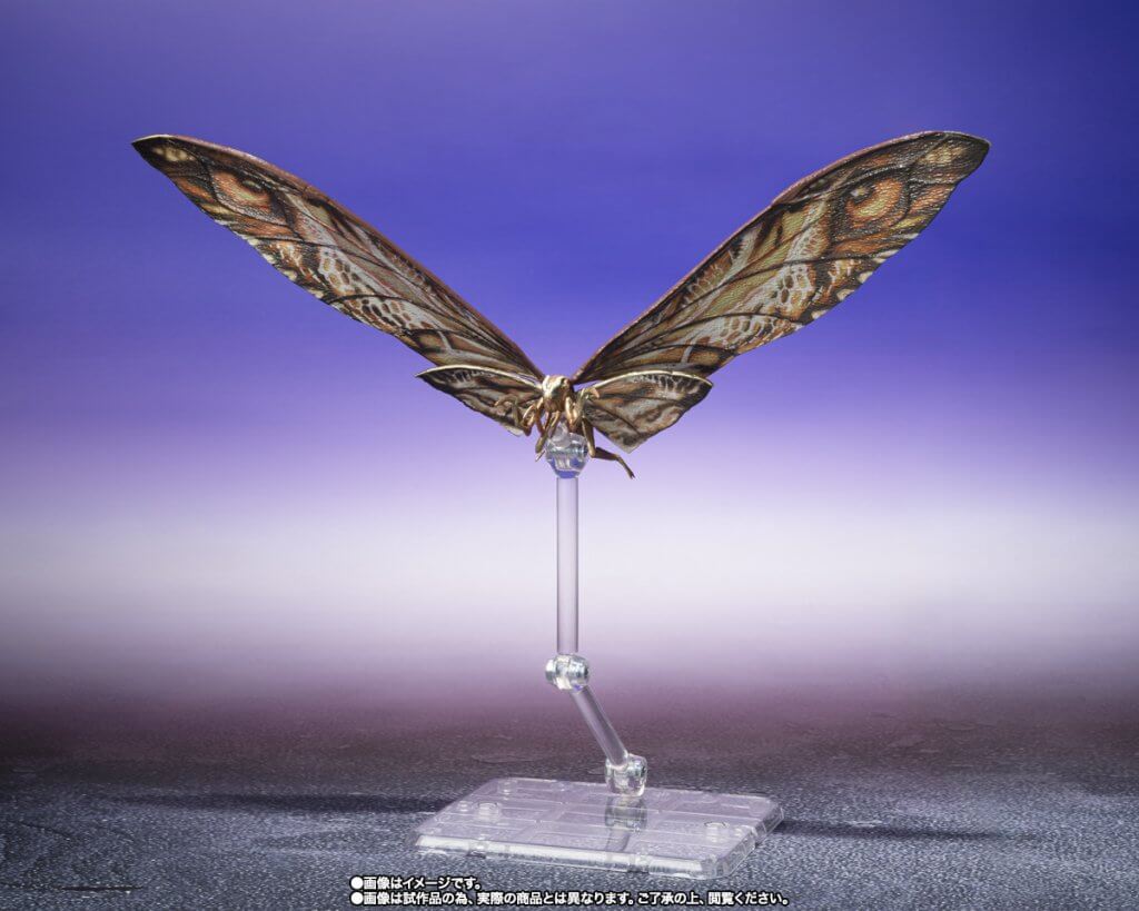 S.H.MONSTERARTS Godzilla x Kong: The New Empire - Suko & Mothra (2024) & Option Parts Set